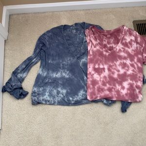 AE tie dyed shirt bundle XL